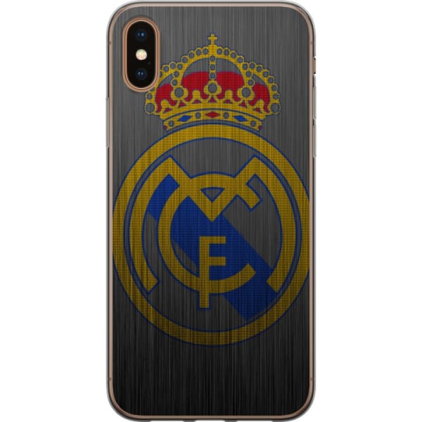 Apple iPhone XS Kuori / Matkapuhelimen kuori - Real Madrid CF