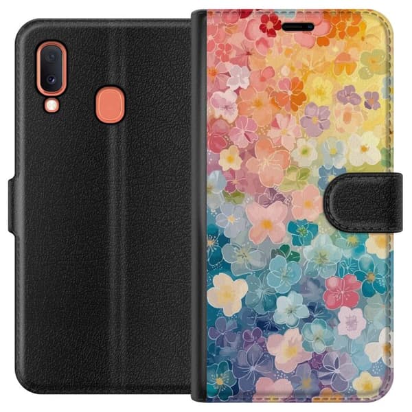 Kompatibelt Lommeboketui til Samsung Galaxy A20e Stasjon 19