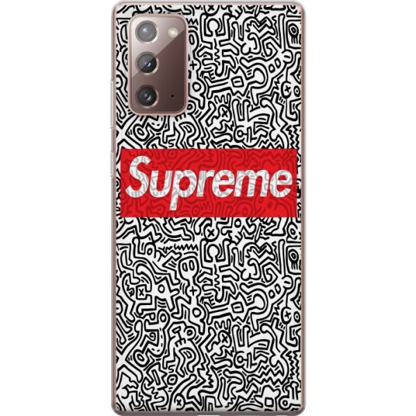 Samsung Galaxy Note20 Läpinäkyvä kuori Supreme