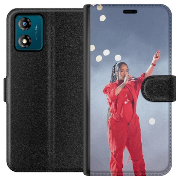 Motorola Moto E13 Lommeboketui Rihanna – Trendsetting Looks