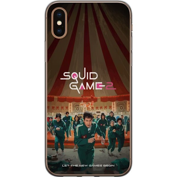 Apple iPhone XS Läpinäkyvä kuori Squid Game