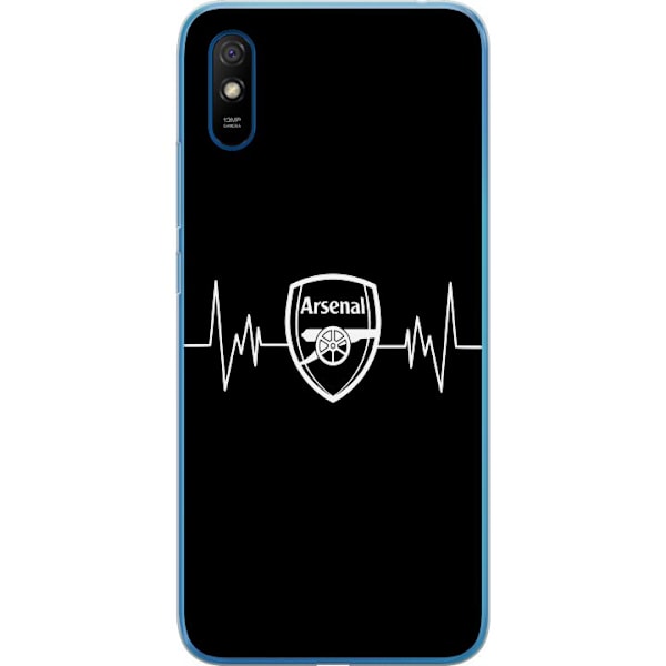 Xiaomi Redmi 9A Gennemsigtig cover Arsenal