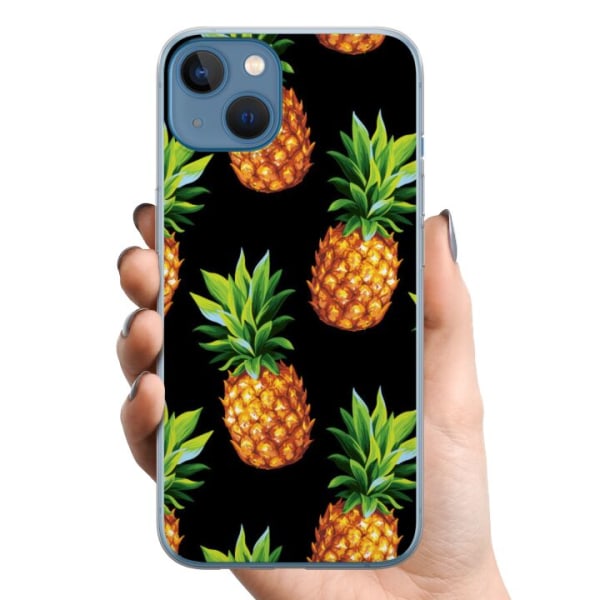 Apple iPhone 13 mini TPU Matkapuhelimen kuori Ananas