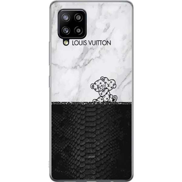 Samsung Galaxy A42 5G Gennemsigtig cover LV bjørn marmor