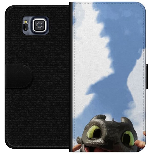 Samsung Galaxy Alpha Tegnebogsetui Drage Træner