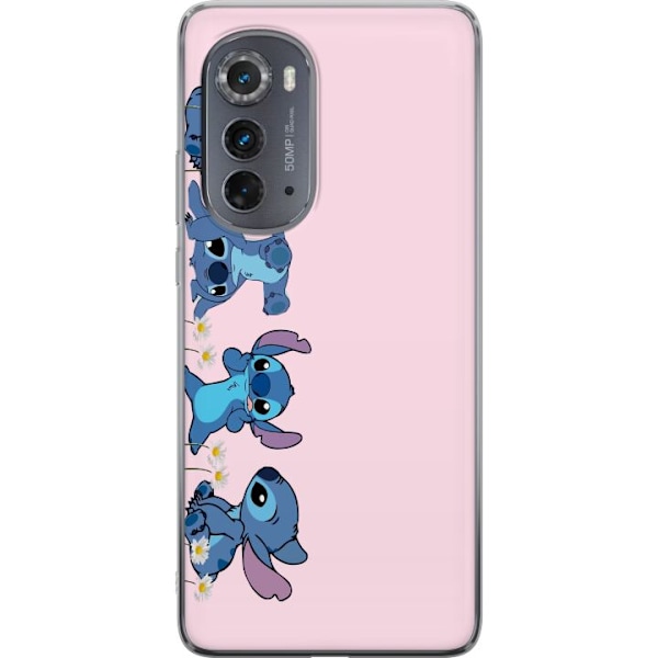 Motorola Edge (2022) Läpinäkyvä kuori  Stitch Nauru & Leikk