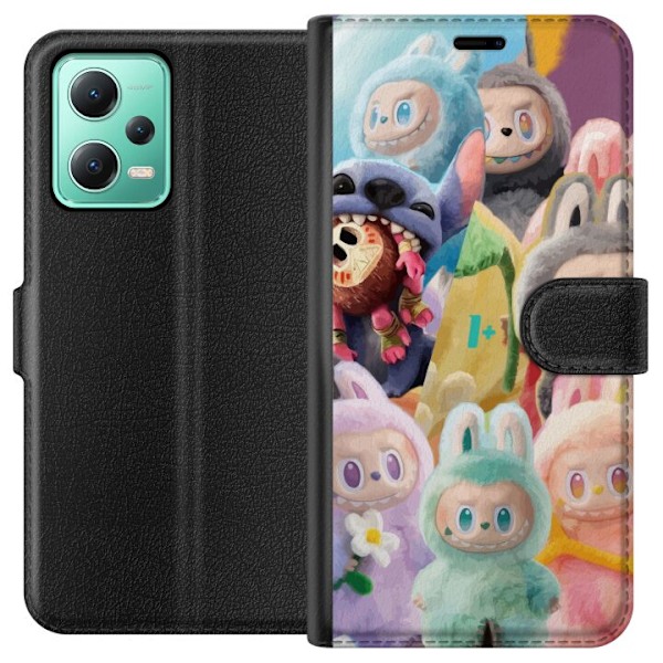 Xiaomi Redmi Note 12 Tegnebogsetui stor