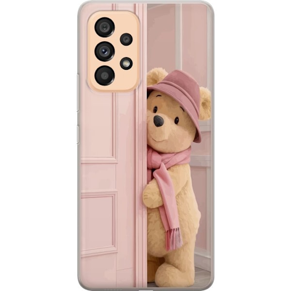 Samsung Galaxy A53 5G Läpinäkyvä kuori Nalle Puh Disney Motiivi Piirrossarja Klassinen Suosittu Lasten Motiivi Disneyhahmo Ikoninen Hahmo
