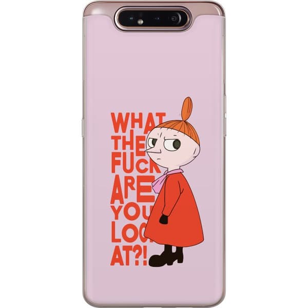 Kompatibelt Mobildeksel til Samsung Galaxy A80 Lilla My Förvånad rosa