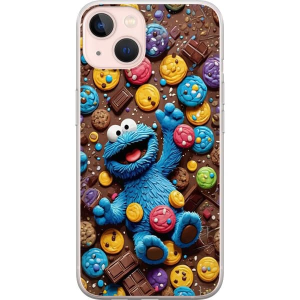 Kompatibelt Mobildeksel til Apple iPhone 13 mini Kakmonster bland kakor