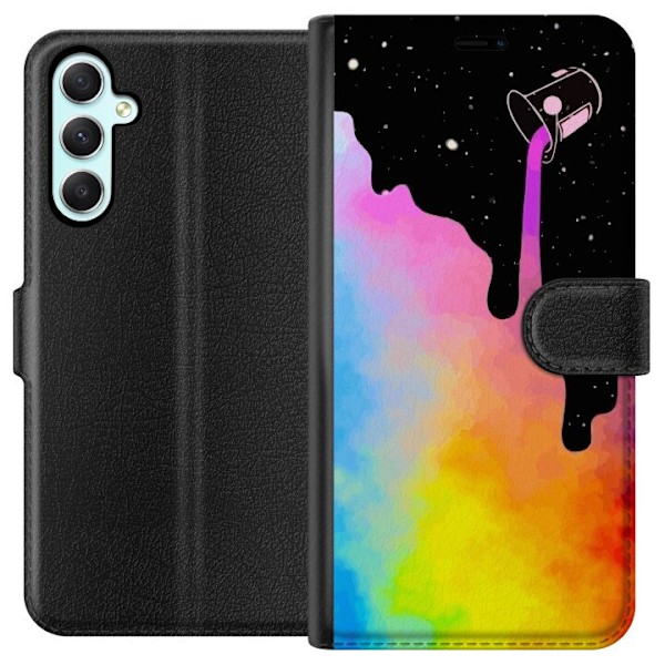 Samsung Galaxy A34 Tegnebogsetui Farve i Rummet