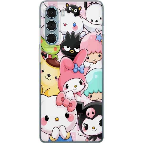 Motorola Moto G200 5G Genomskinligt Skal Kawaii Sanrio Crew