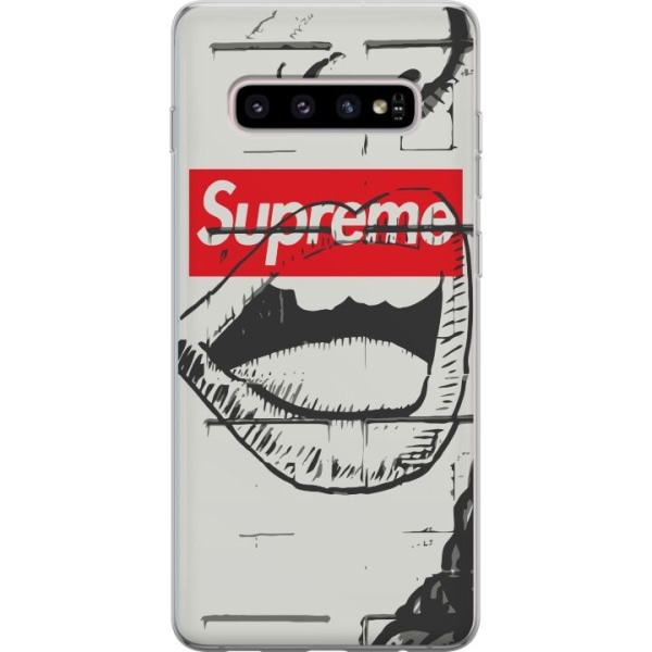 Samsung Galaxy S10+ Läpinäkyvä kuori Supreme