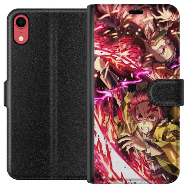 Apple iPhone XR Lompakkokotelo Demon Slayer