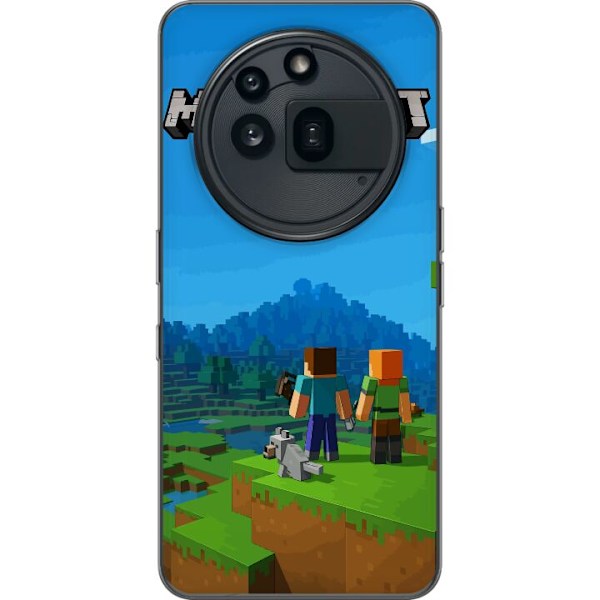 Nothing Phone (3a) Pro Läpinäkyvä kuori Minecraft Key Art