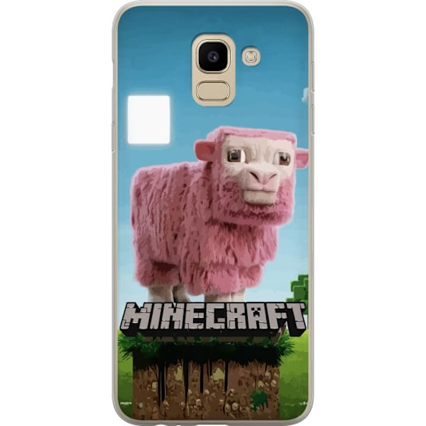 Samsung Galaxy J6 Genomskinligt Skal A Minecraft Movie