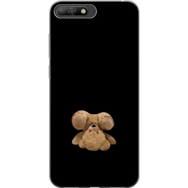 Huawei Y6 (2018) Läpinäkyvä kuori Ylösalaisin oleva karhu