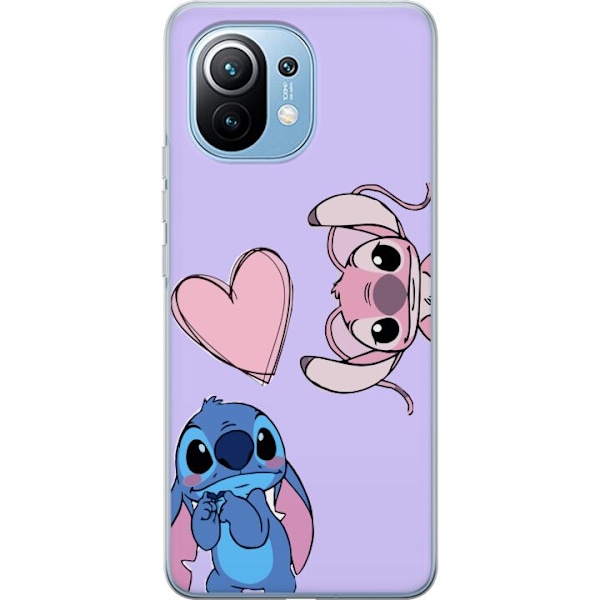 Xiaomi Mi 11 Gennemsigtig cover Stitch Mode
