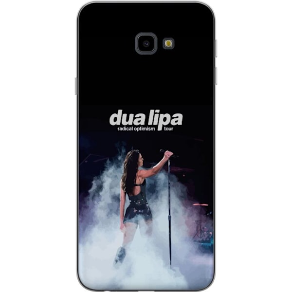 Samsung Galaxy J4+ Genomskinligt Skal Dua Lipa – Signature Looks & Vibes