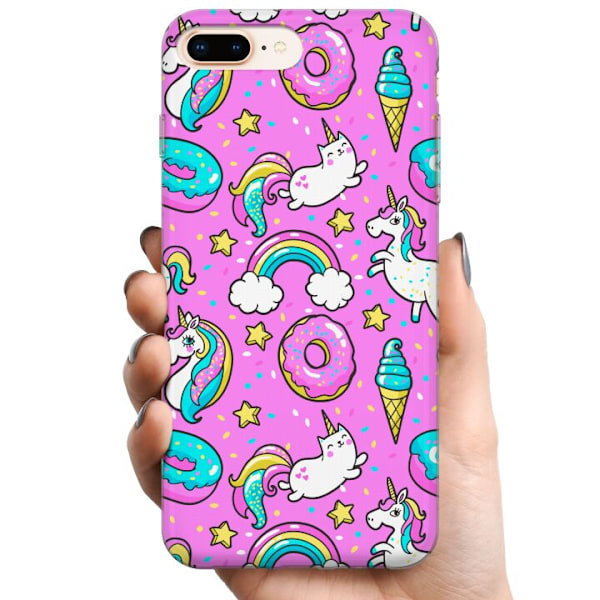 Apple iPhone 7 Plus TPU Mobildeksel Unicorn
