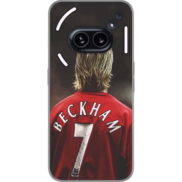 Nothing Phone (2a) Genomskinligt Skal David Beckham