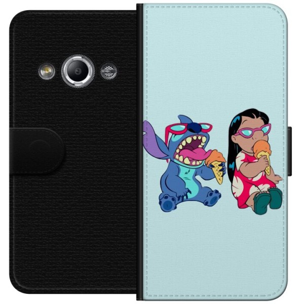 Samsung Galaxy Xcover 3 Lompakkokotelo Lilo & Stitch