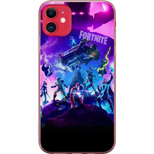 Apple iPhone 11 Läpinäkyvä kuori Fortnite