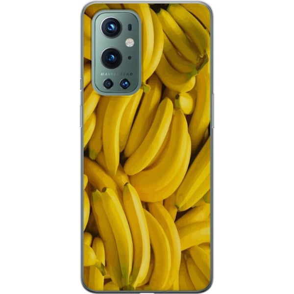 OnePlus 9 Pro Genomskinligt Skal Banana Pattern – lekfullt m
