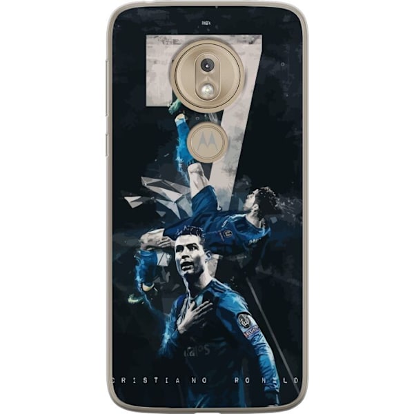 Motorola Moto G7 Play Gennemsigtig cover Ronaldo