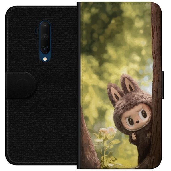 OnePlus 7T Pro Tegnebogsetui Labubu Graffiti Vibes – Gadekun