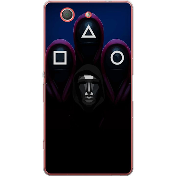 Sony Xperia Z3 Compact Genomskinligt Skal Squid Game Säsong 3 Nya Ikoner Populär Serie TV Motiv Asiatisk Drama Trend Ikoniskt Grafisk Design
