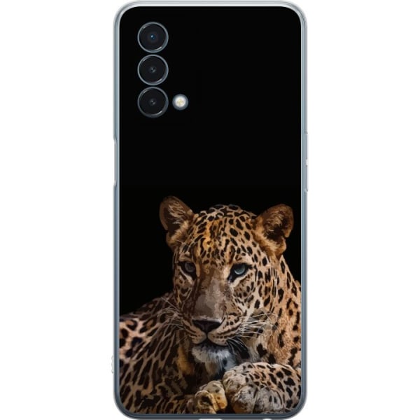 OnePlus Nord N200 5G Läpinäkyvä kuori Leopard