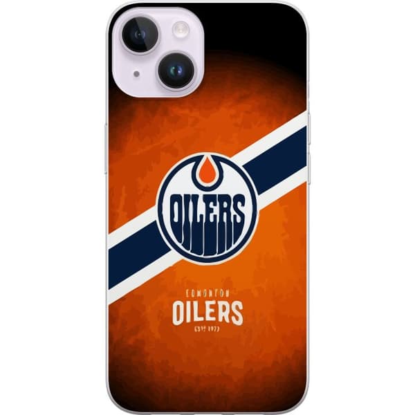 Kompatibelt Mobildeksel til Apple iPhone 14 Edmonton Oilers (NHL)
