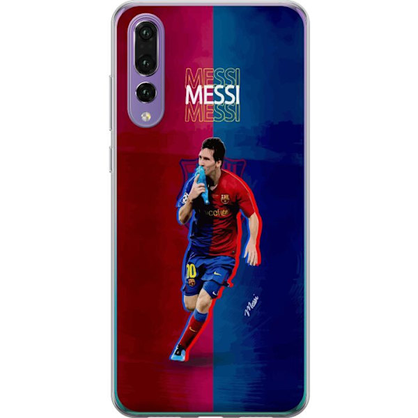 Huawei P20 Pro Genomskinligt Skal Messi