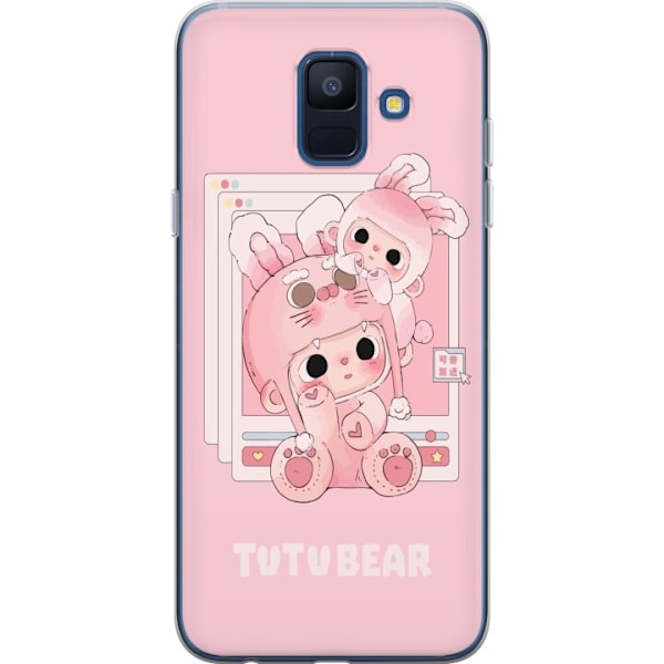 Samsung Galaxy A6 (2018) Gennemsigtig cover TUTUBEAR