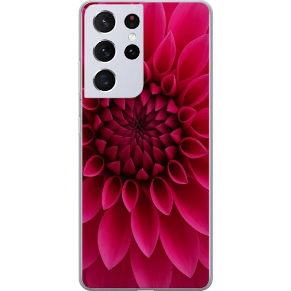 Samsung Galaxy S21 Ultra 5G Genomskinligt Skal Rosecore