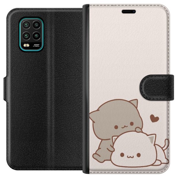 Xiaomi Mi 10 Lite 5G Lommeboketui Kawaii Søte Katter