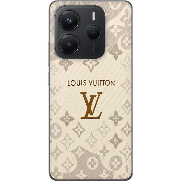 Xiaomi Redmi Note 14 Genomskinligt Skal LV Vibes