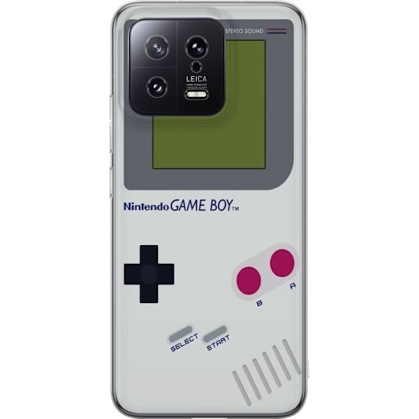 Xiaomi 13 Genomskinligt Skal Game Boy