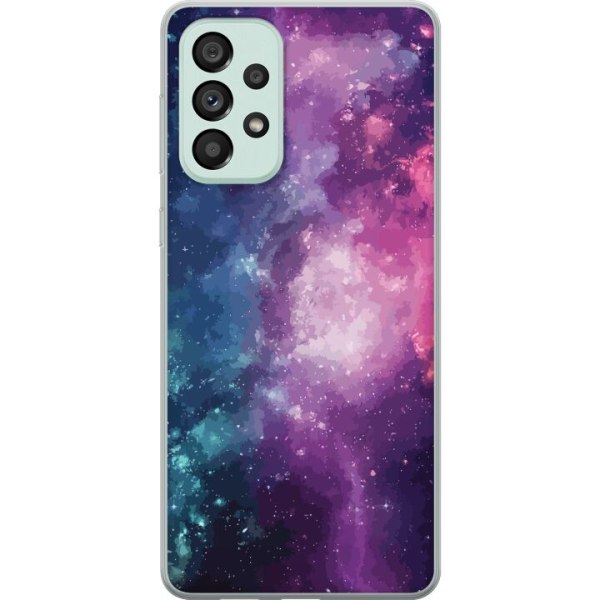 Samsung Galaxy A73 5G Läpinäkyvä kuori Nebula