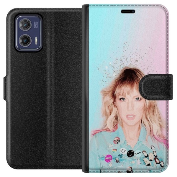 Motorola Moto G73 Tegnebogsetui Taylor Swift Poesi