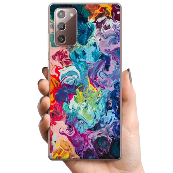 Samsung Galaxy Note20 TPU Mobildeksel Farge