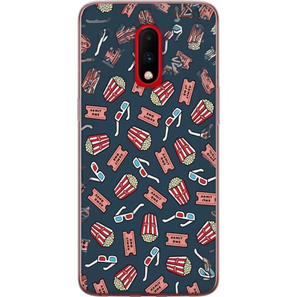 Kompatibelt Mobildeksel til OnePlus 7 Biokväll blå