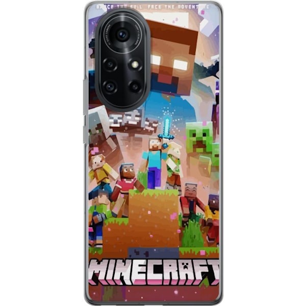 Huawei nova 8 Pro Läpinäkyvä kuori Minecraft