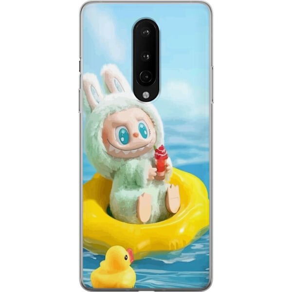OnePlus 8 Genomskinligt Skal Labubu Macaron Series