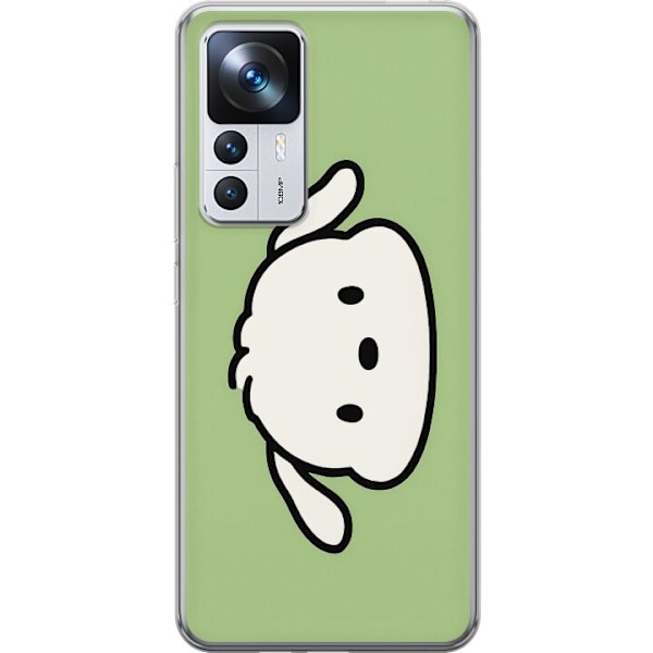 Xiaomi 12T Pro Genomskinligt Skal Snoopy Flip