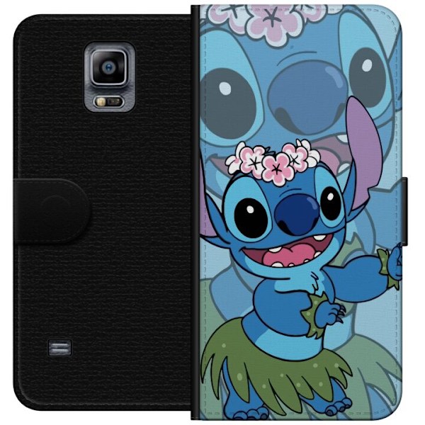 Samsung Galaxy Note 4 Lommeboketui Stitch under stjernene - Ma