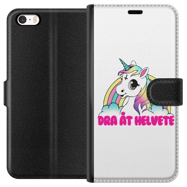 Apple iPhone 5 Tegnebogsetui Unicorn