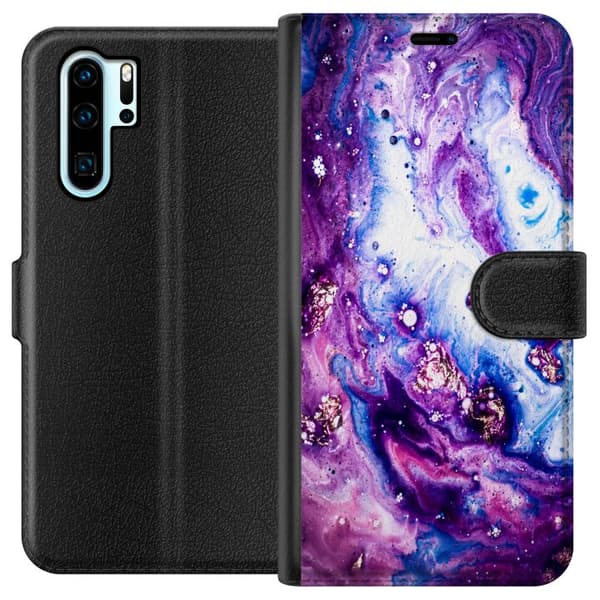 Kompatibel Tegnebogsetui til Huawei P30 Pro Lilac