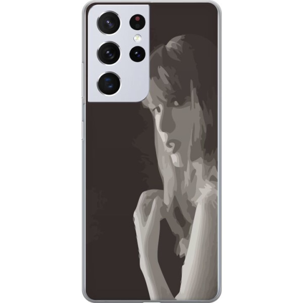 Samsung Galaxy S21 Ultra 5G Gennemsigtig cover Taylor Swift